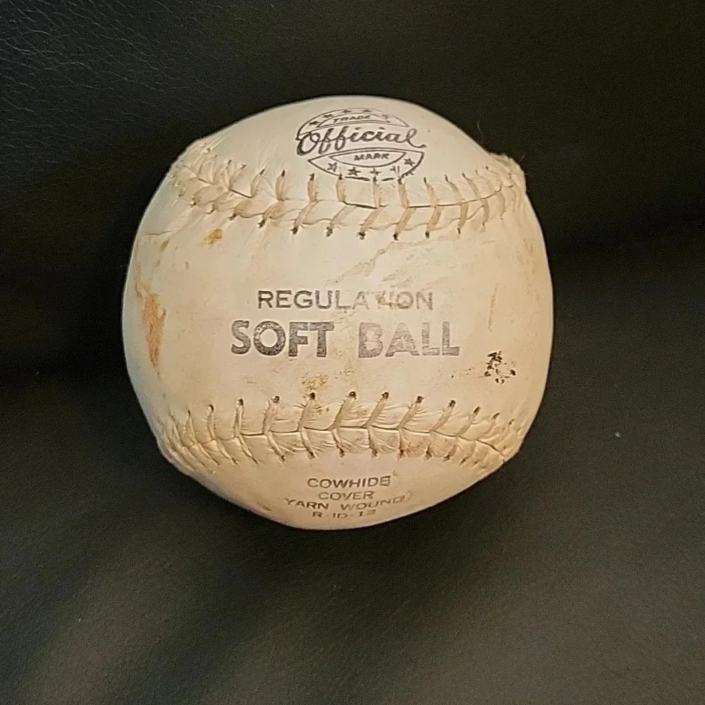 Vintage soft ball Sports
